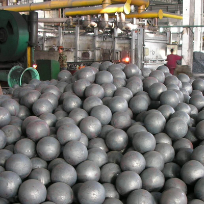 HRC53 150 mm gietijzeren slijpballen 55HRC stalen ballen voor kogelmolen