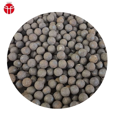 20 mm 160 mm gesmede slijpballen 4 inch verpletterde massieve stalen ballen voor mijnkogelmolen