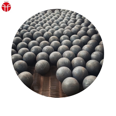 20 mm 160 mm gesmede slijpballen 4 inch verpletterde massieve stalen ballen voor mijnkogelmolen
