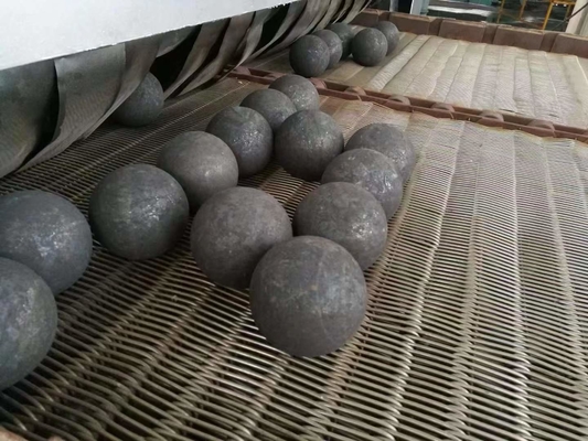 4 inch 5 inch gesmede slijpballen 60HRC massieve metalen ballen voor kogelmolen