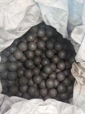 4 inch 5 inch gesmede slijpballen 60HRC massieve metalen ballen voor kogelmolen