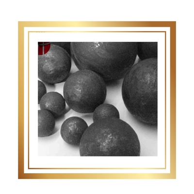 60HRC 58HRC Gesmede Malende Ballen B2 Gegoten Malende Media Bal voor Cement Plant Ball Mill