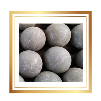 60HRC 58HRC Gesmede Malende Ballen B2 Gegoten Malende Media Bal voor Cement Plant Ball Mill