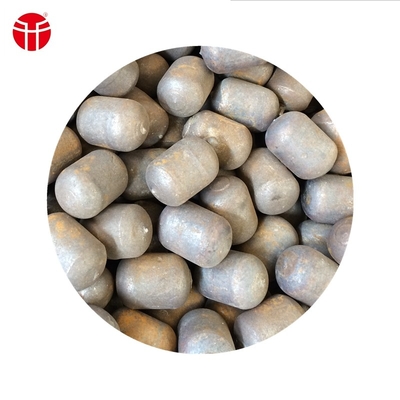 Slijtvast Gieten Slijpen Cylpebs 48 - 53HRC Forged Steel Ball