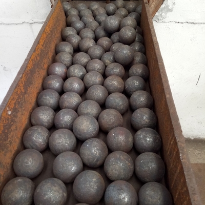 120mm Gesmede Staalballen B2 Materiële 60 - 65HRC Malende Metaalbal voor Elektrische centrale;